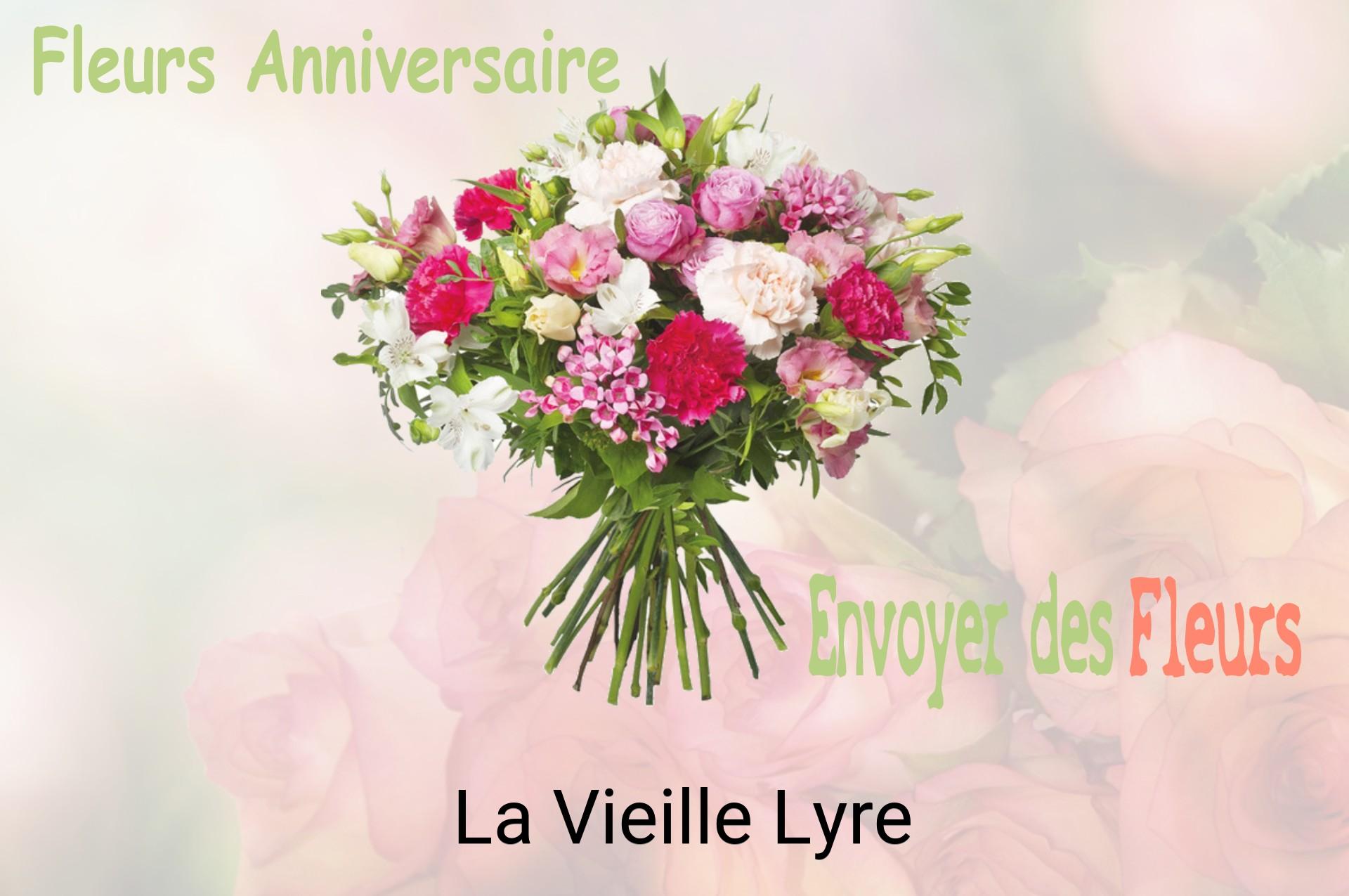 Bouquet de fleurs d’anniversaire livré à La Vieille-Lyre